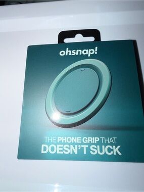 Snap Teal Phone Grip Ring – Stackable Phone Grip